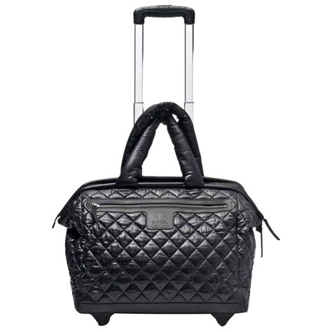 chanel travel bag with wheels|Chanel bags outlet online.